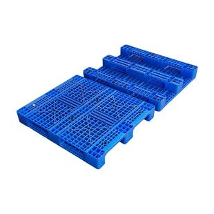 塑料卡货川字网格叉车塑料托板盘仓库加带钢板管上架WDP塑胶栈立