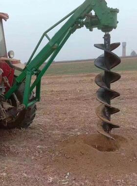 直3径8深度80后挂挖坑机黑龙江家用钻坑机0器00mm悬MGL钻头直径