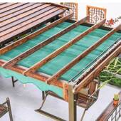 凉亭户外庭墅院花化园别碳木萄架凉亭葡遮阳棚室外休579闲亭子花架