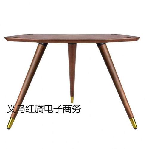 实木L75ms音响架子小户型方桌北欧方形日式组合客厅家用现代简约