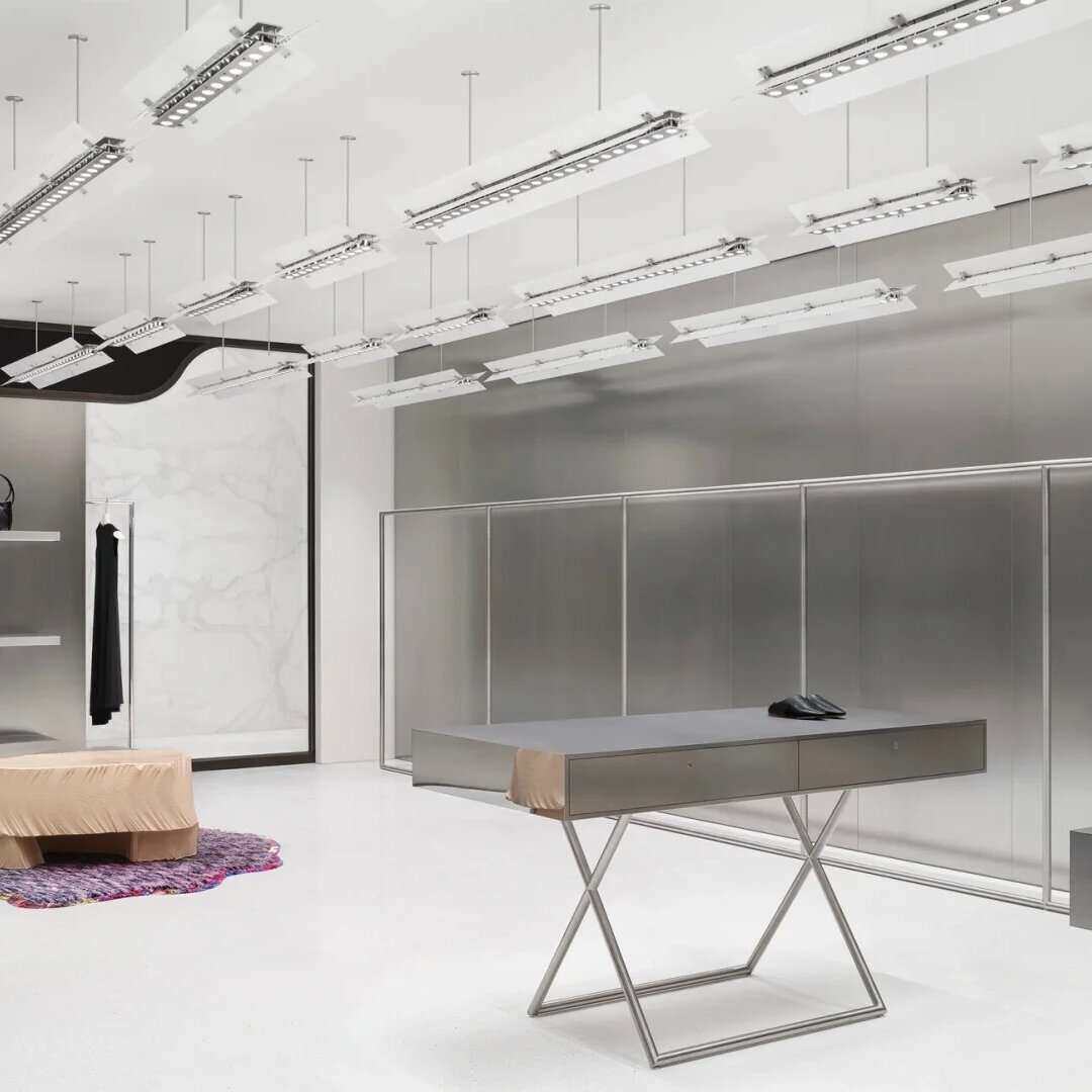 商业空间咖啡奶茶餐饮食品快闪连锁展示服装店铺道具装饰吸顶吊灯