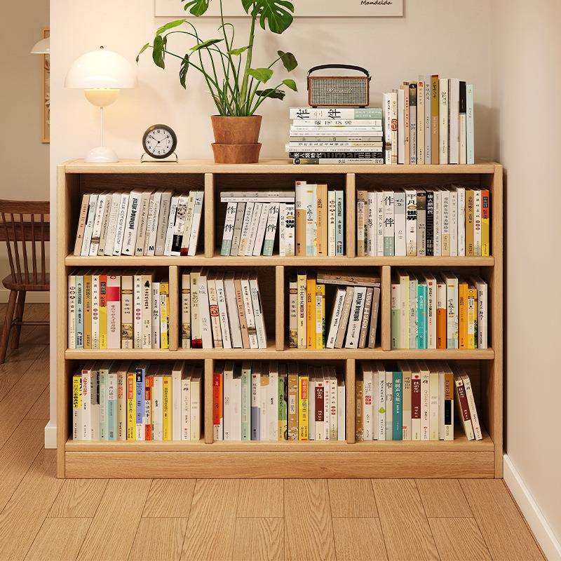 书架落地置物架家用书柜多层收纳柜子分层架客厅简易格子柜置物柜,电子元器件市场,其它元器件,淘宝优惠券,粉丝福利购,淘宝优惠卷