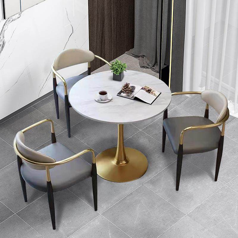 现代简约奶茶甜品店休闲小圆桌网红进口洽谈会客轻奢户外桌椅组合,电子元器件市场,其它元器件,淘宝优惠券,粉丝福利购,淘宝优惠卷