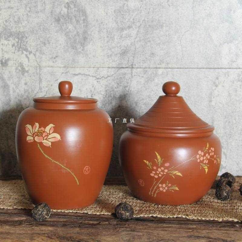 云南建水紫陶醒茶罐原矿泥料散茶罐小号透气防潮聚茶香手工存,电子元器件市场,其它元器件,淘宝优惠券,粉丝福利购,淘宝优惠卷