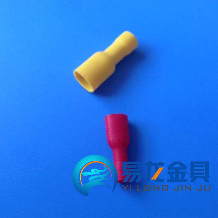 母全绝缘接头FDFD110/187/250/2.8/4.8/6.3插簧压着接线线ZT
