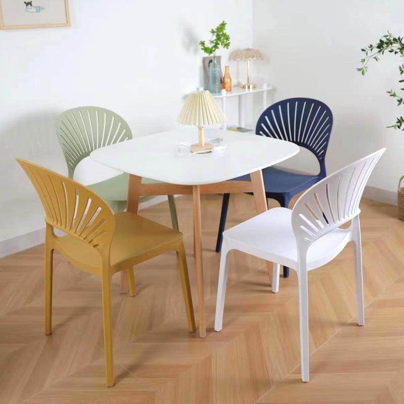 塑料弧形餐椅靠背加厚椅子一体奶茶店商用简约家用休闲椅子,电子元器件市场,其它元器件,淘宝优惠券,粉丝福利购,淘宝优惠卷