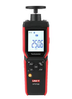 优利德UT372D数字转速计非接触与接触式两用光电转速仪数显计数仪