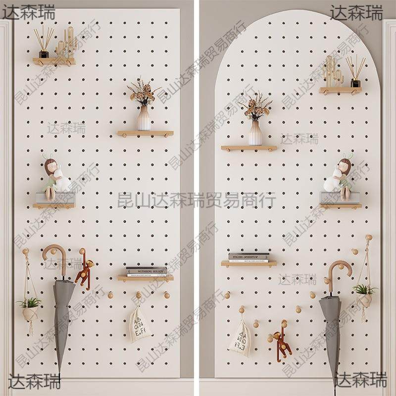 洞洞板实木墙上置物架木质入户门客厅玄关木制装饰壁挂收纳架,电子元器件市场,其它元器件,淘宝优惠券,粉丝福利购,淘宝优惠卷