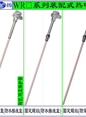 WRN-132WRE-133热电偶装配式热电偶陶瓷热电偶刚玉保护管热电偶