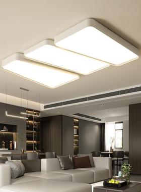 客厅灯简约现代大气创意几何立体led吸顶灯护眼灯具卧室餐厅灯