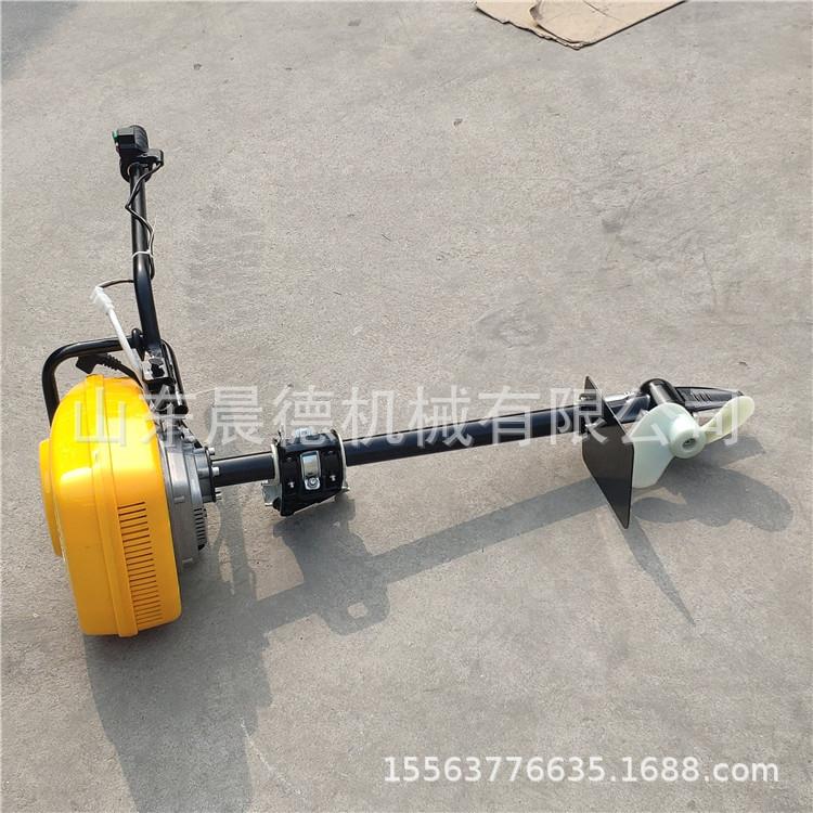 竹筏小型推进器汽油四冲程铁船尾挂冲锋舟挂桨机