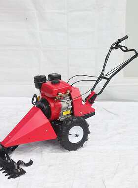 Hand pushed lawn mower, gasoline garden household machine