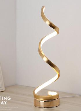 跨境现代简约led床头灯卧室创意个性书房客厅个性学生照明台灯