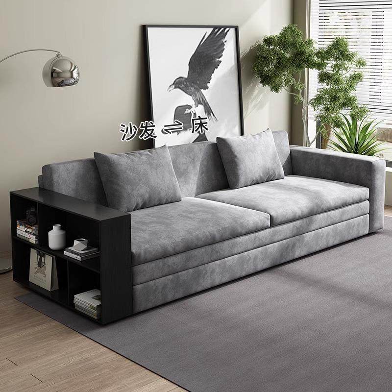 实木多功能沙发床储物客厅科技布简约实木折叠两用伸缩磨砂布沙发,电子元器件市场,其它元器件,淘宝优惠券,粉丝福利购,淘宝优惠卷