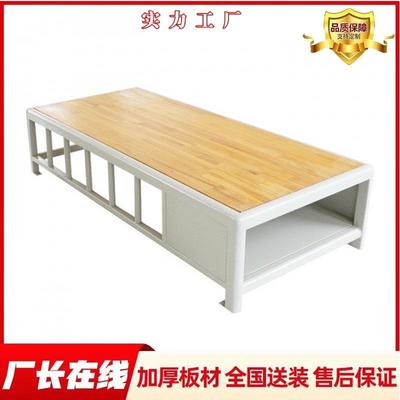 泳越钢制单层床拘留所监室床监舍单层铁床劳改所铁床看守所监狱床