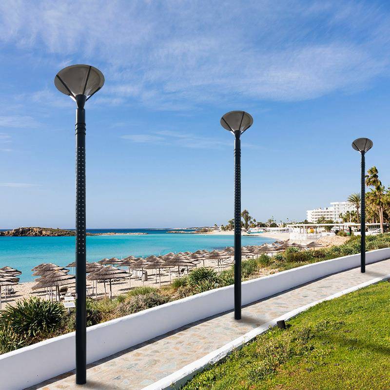 简约现代户外LED打眼灯工程园林草坪灯街道防水防锈路灯