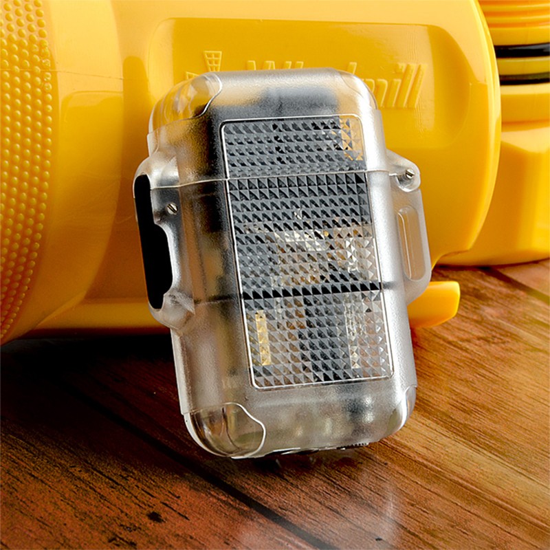 日本进口Windmill风车电子个性充气打火机防风户外防水便携可视化