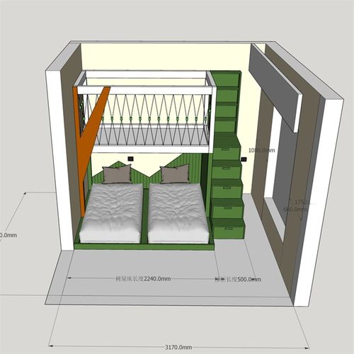 筑梦王国定制实木儿童床卡通多功能房子床男孩上下床简约双层床