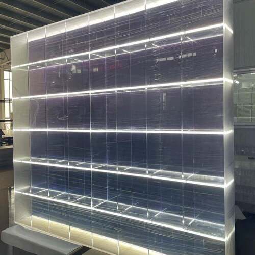 单双面超市便利货店424亚克力展示示架料树脂透明p塑vc展货架厂家