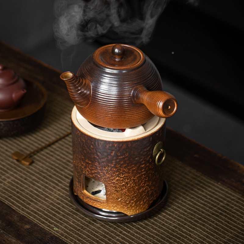 器碳炉煮壶户茶外酒精碳火煮茶提梁壶烧烧水壶陶瓷干821壶温茶壶