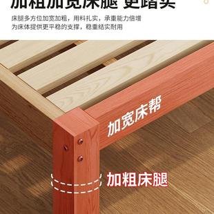 实.木床15松木双人床硬房木板可定制1.无品牌/8米出租简易米单人