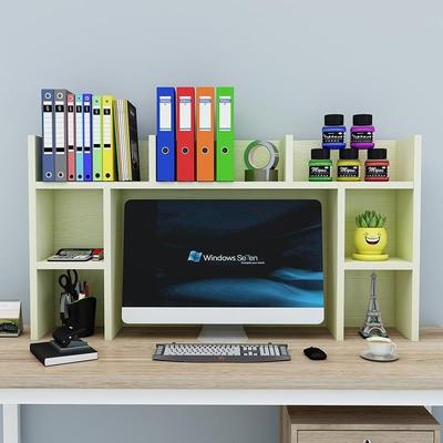 书架简办易桌桌FYH上置物架公桌宿舍书柜学电脑架儿童面收纳小生