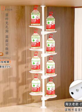 顶天立地悬挂UUH花架阳台室内拐落花地式立窗台植物体角置物架盆