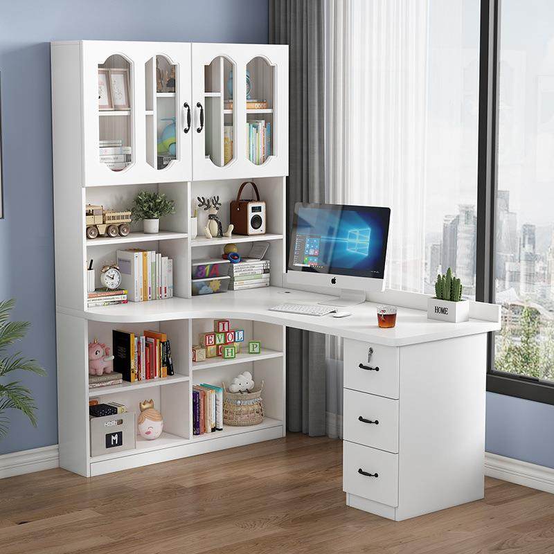 实木转角电脑桌桌书架组合台式写字桌带书书柜家室儿童用卧学1361,饰品/流行首饰/时尚饰品新,DIY配件,淘宝优惠券,粉丝福利购,淘宝优惠卷