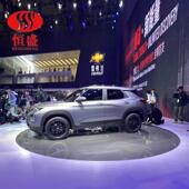 展厅旋转台车辆旋转展示工台车库头旋转台66133掉业展旋转台家居