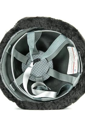 VLE冬季防寒保暖棉安全帽仿羊绒防砸耐N65648用力安全帽施剪电工