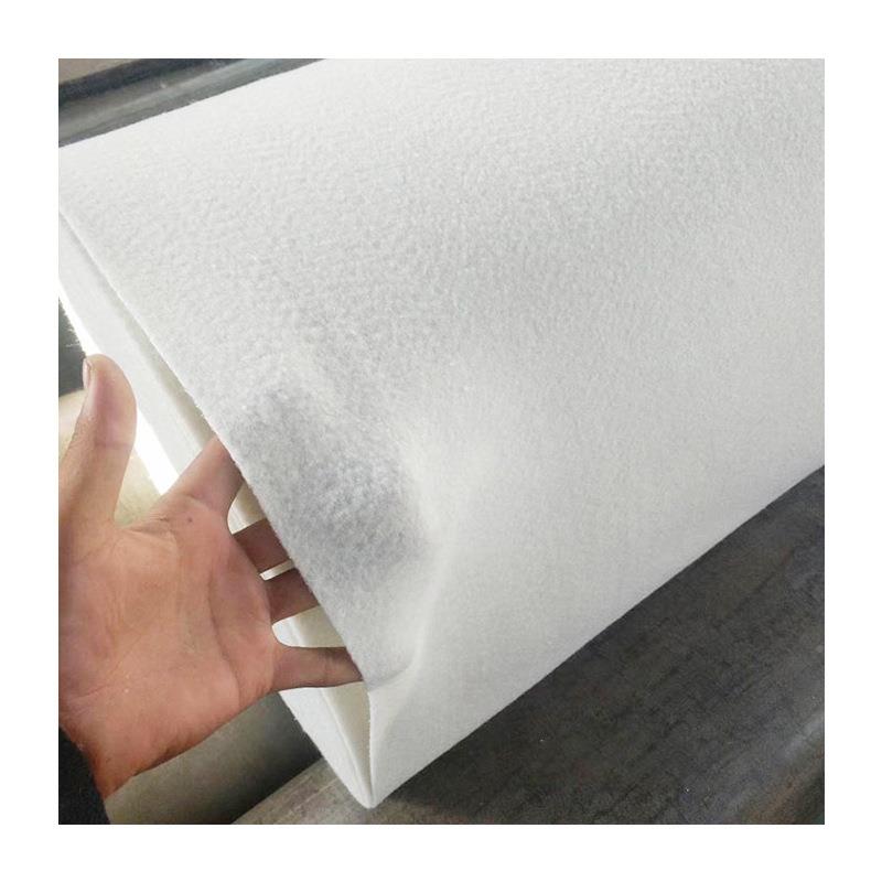 白色土工布透水工程布路面DJB护保湿养无程纺桥布梁护坡工毛毡布