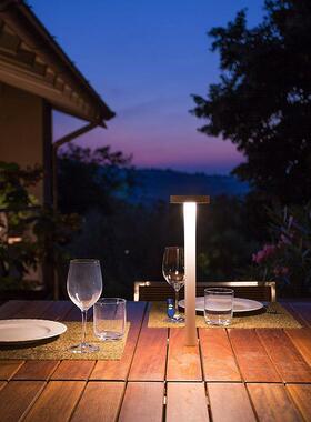 意大利aide现代便v携GrCBLoppi餐厅漫D气氛极简户浪外餐桌充电台