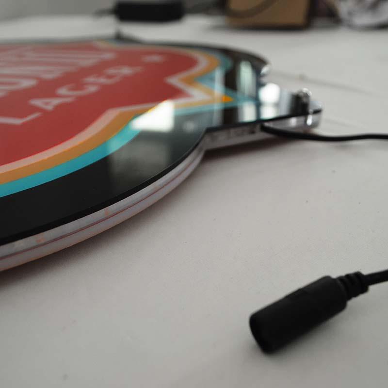 形异水晶灯箱LED184发光招牌广告路灯亚克力印立超薄丝挂墙式