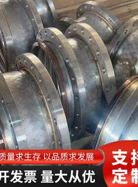 法兰式金软属连接波纹管钢带金属软耐IJD压耐腐蚀金软属连接管波