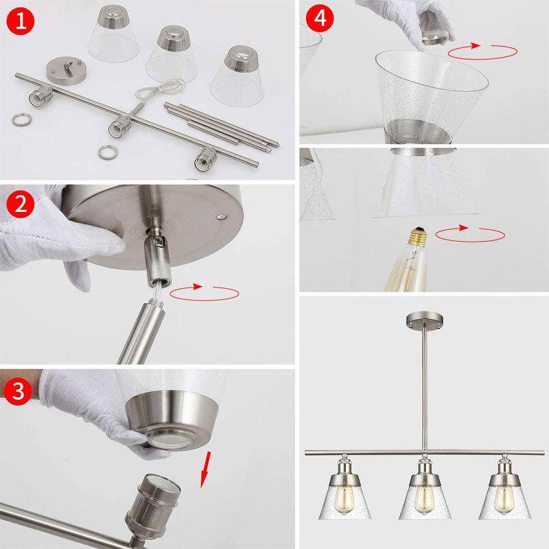 式复古11026工业风吊灯厅灯卧道室客厅过创意110v线餐吊锥形雨点