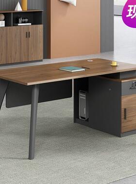 职员约办公桌椅室组合简现代单人经.米台式电脑桌子理KPT办公小型