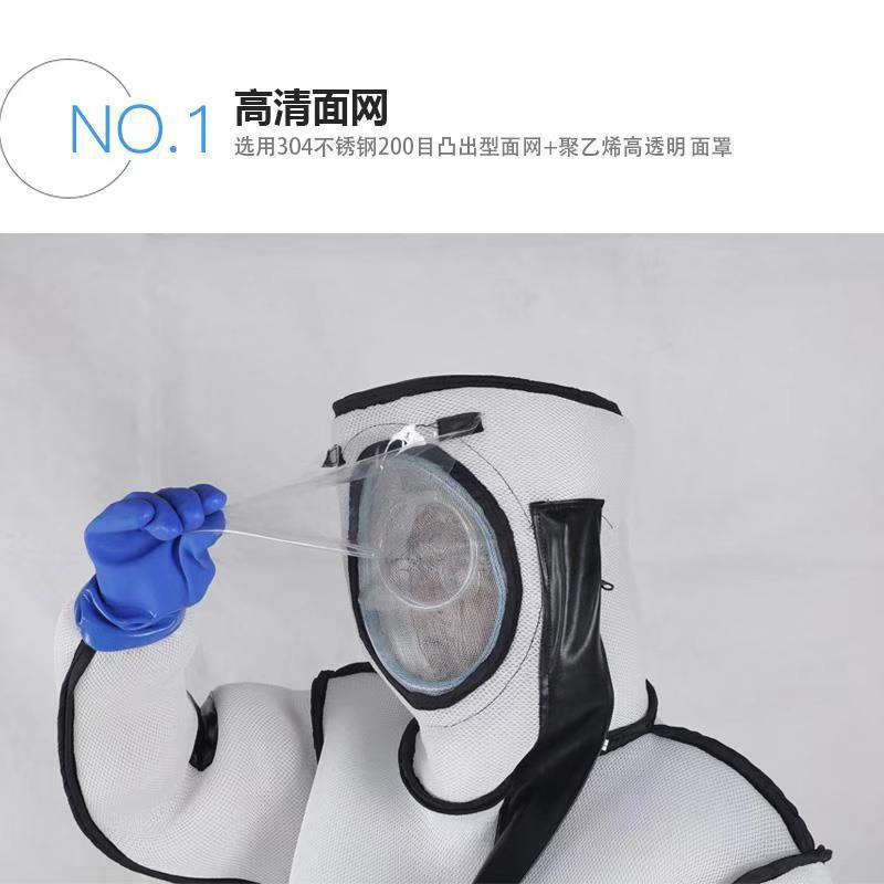 全身透气防蜂服现全连体防马蜂衣723服热全透气散马蜂防护服货