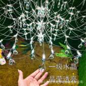 别墅铺空水晶147客吊灯挑长楼梯轻奢展厅餐厅卧室艺术设厅计师店