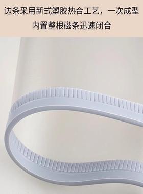 隔断帘pvc塑料夏季防蚊防风保家用商用温皮帘磨AIK不透明子软砂门