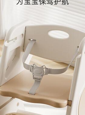 J^宝宝餐椅椅儿童成长椅婴儿家YBG用饭高脚餐功多能吃椅子学习