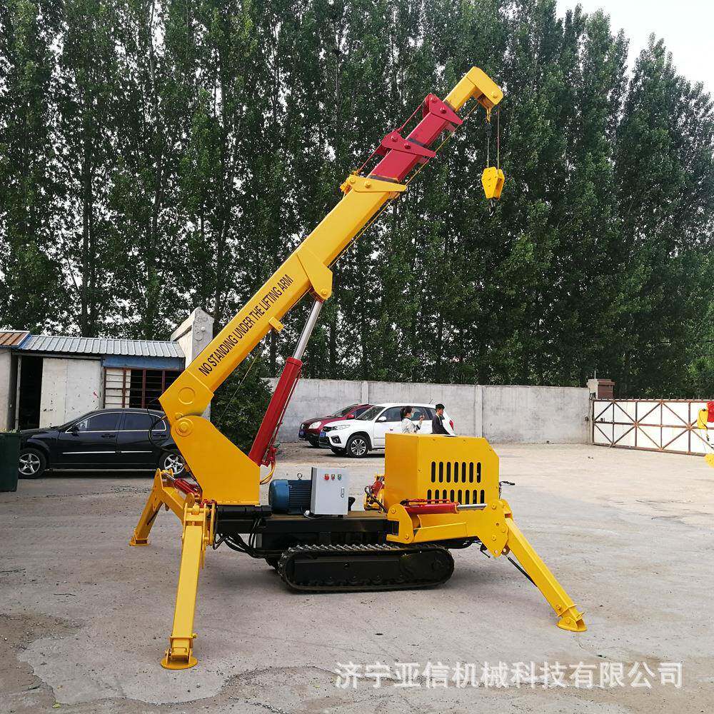 车间吊装用小型履带蜘蛛全遥车3吨吊5吨蜘蛛吊微型蜘VBE蛛吊控机