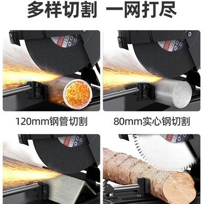 切割LXT机5家用大率台式木功材钢筋切割锯电220v多功能动35型钢材