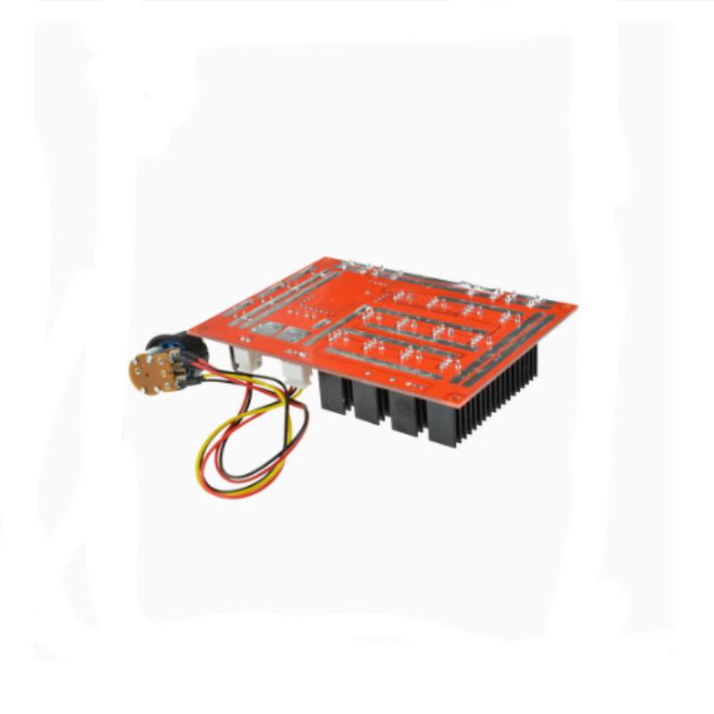 60A3000W电机调速板直12流V2V44V89-50V直流电机KTE调速器带开关