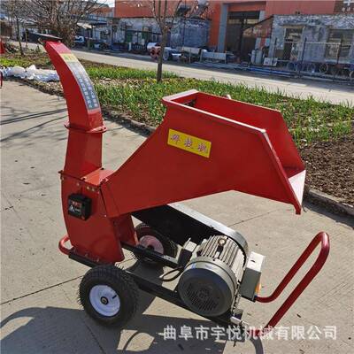 树动枝碎机式园林碎枝粉机移边角料NQC破碎机