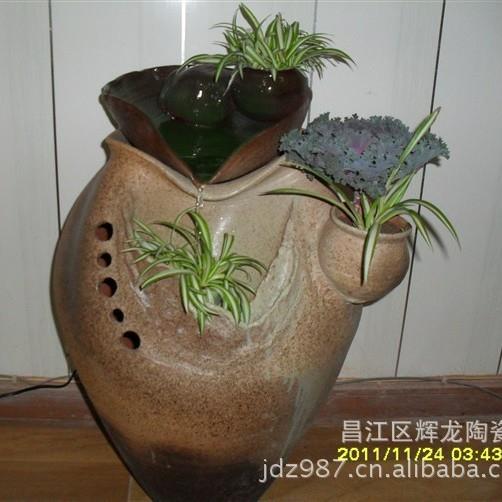 紫砂粗陶透气切撒口点时大号陶罐盆01花个性创意尚兰花月季多肉盆