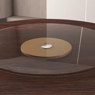 餐桌圆桌VOT可5人家用大折叠10人大板桌面板1.6米八人位实1木带转