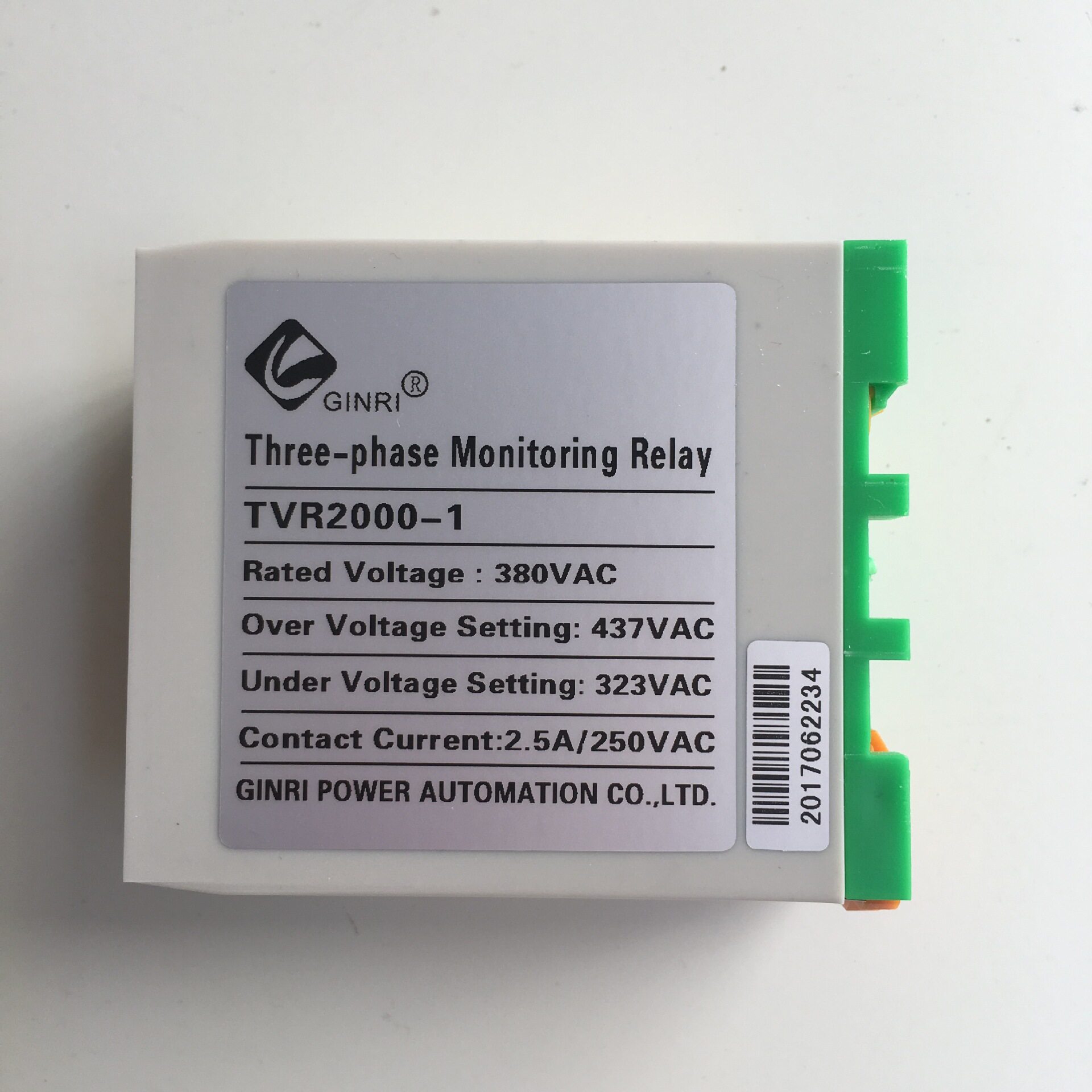 相序保护继电器 TVR2000-NQ 欠压保护 缺相保护失压保护TVR2000-1