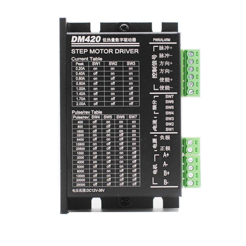 42进电机套装42BYGH0+DM420驱CVI动4器扭矩0步.4N.m5机身高40mm