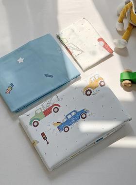 0支全棉长绒棉A类学生+宿舍单6被套三件套VSL纯棉卡通幼儿园床床