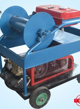 小型汽油驱管动多洗喷路边清机下水道GYB-1油污疏嘴通清洗设备